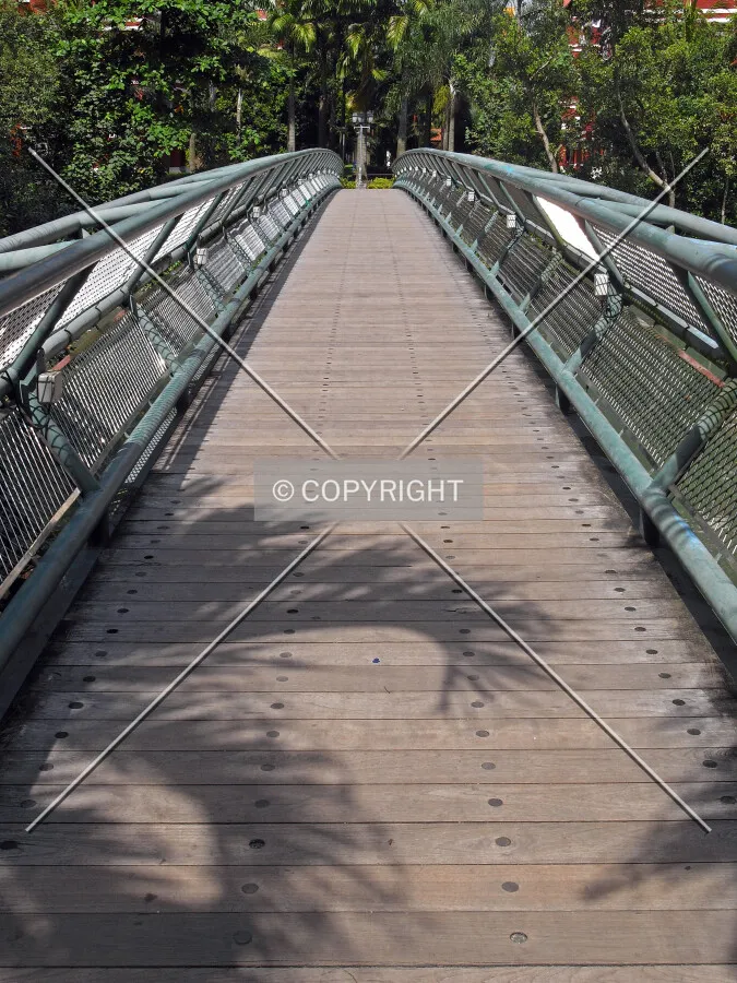 The bridge over the Sungei Api Api as seen from the southeast