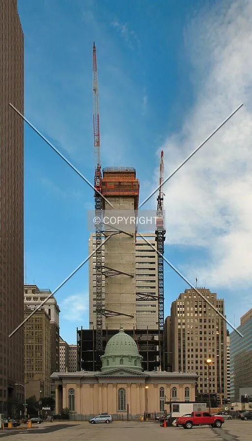 View to the east from 19th Street