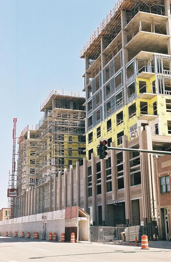 View to the northeast