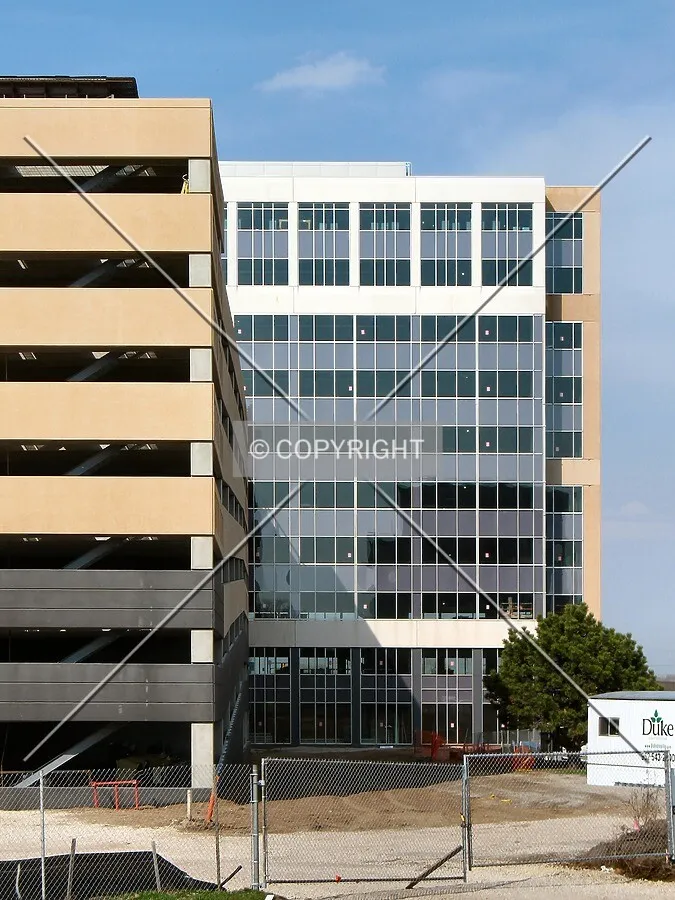 East end, from beyond the parking ramp