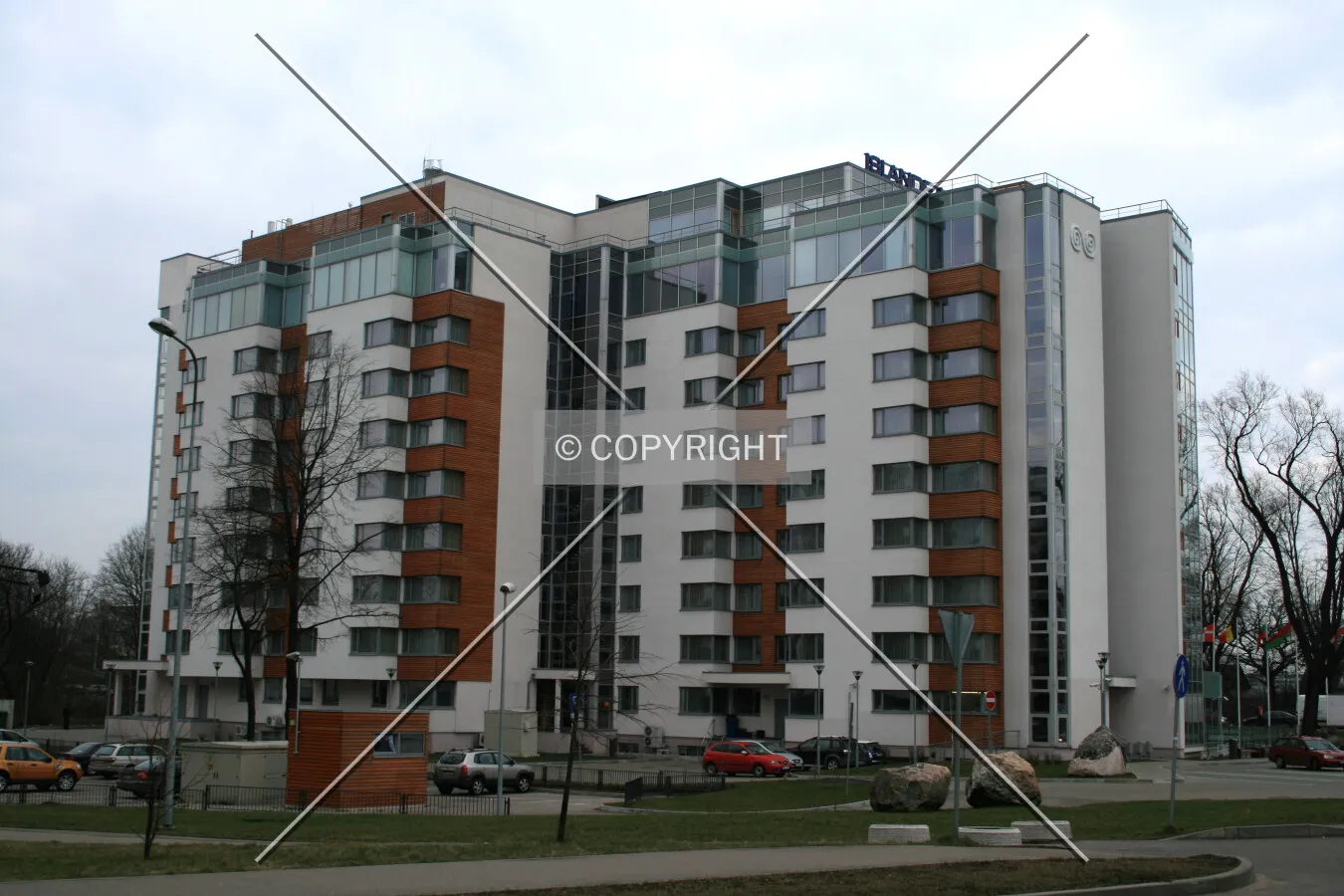 View from Azenes Street