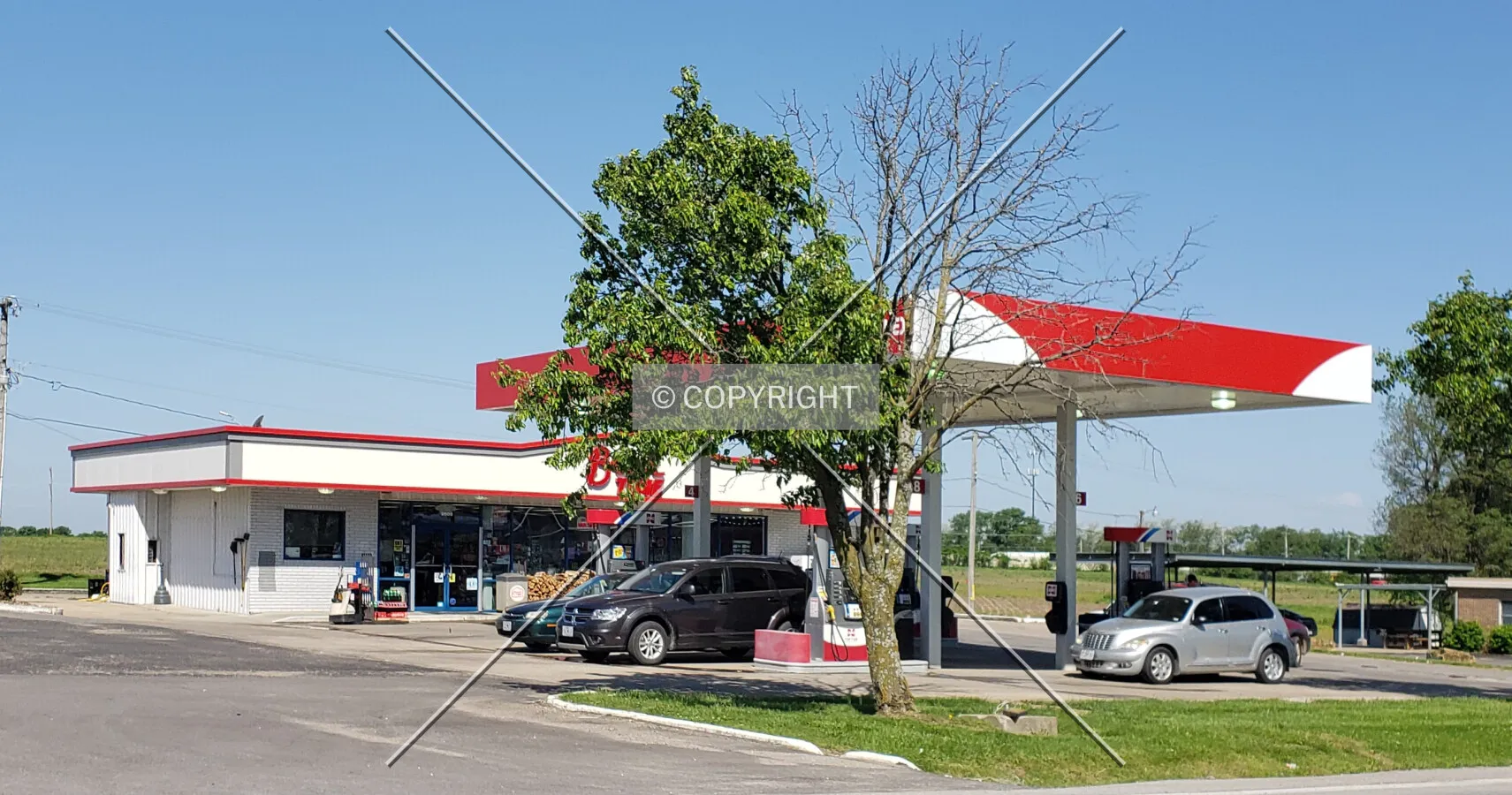 Southeast view; May 16, 2019