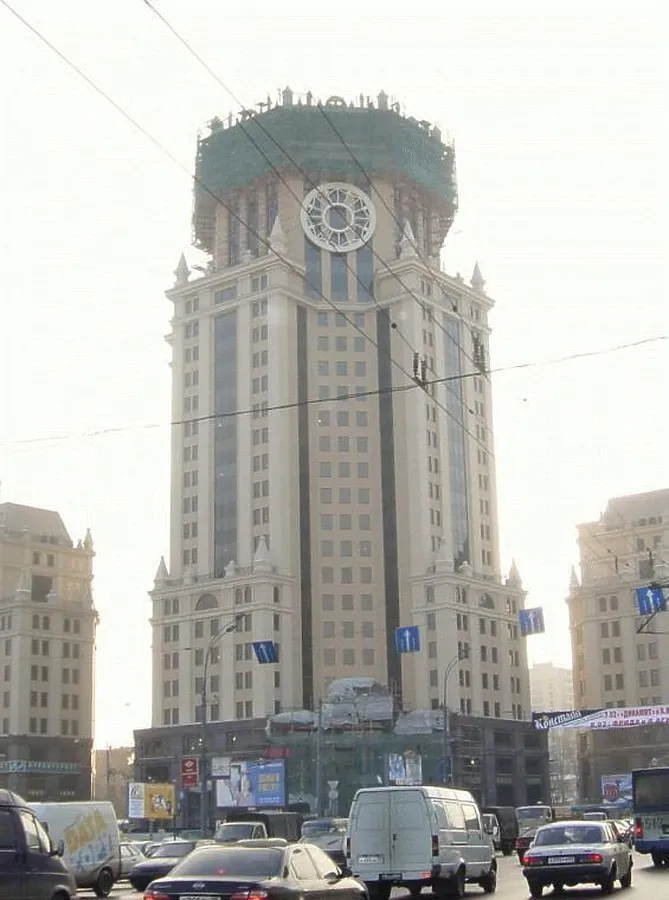 View across the square
