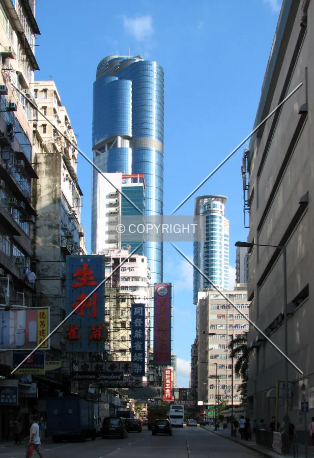 View from Shanghai Street