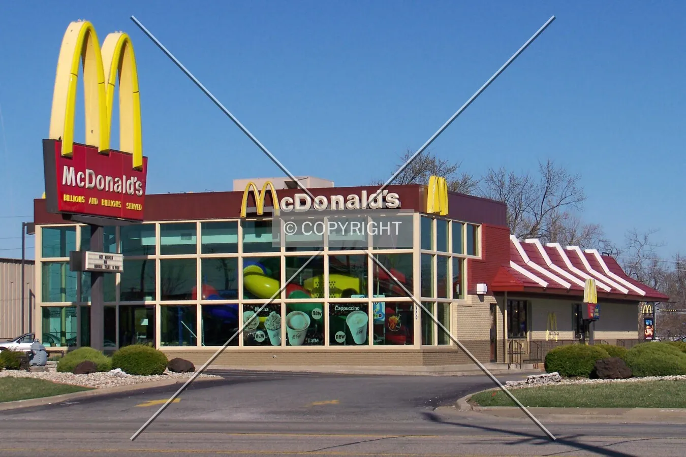 View from the southwest across North Illinois Street; March 19, 2009
