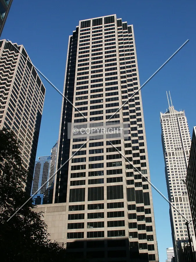 West facade from Monroe Street