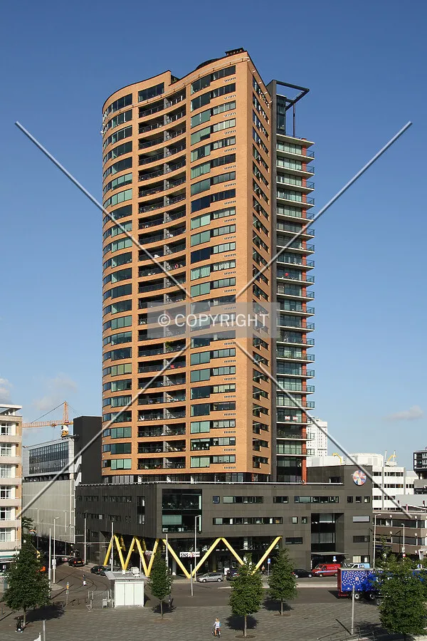 View from Erasmusbrug