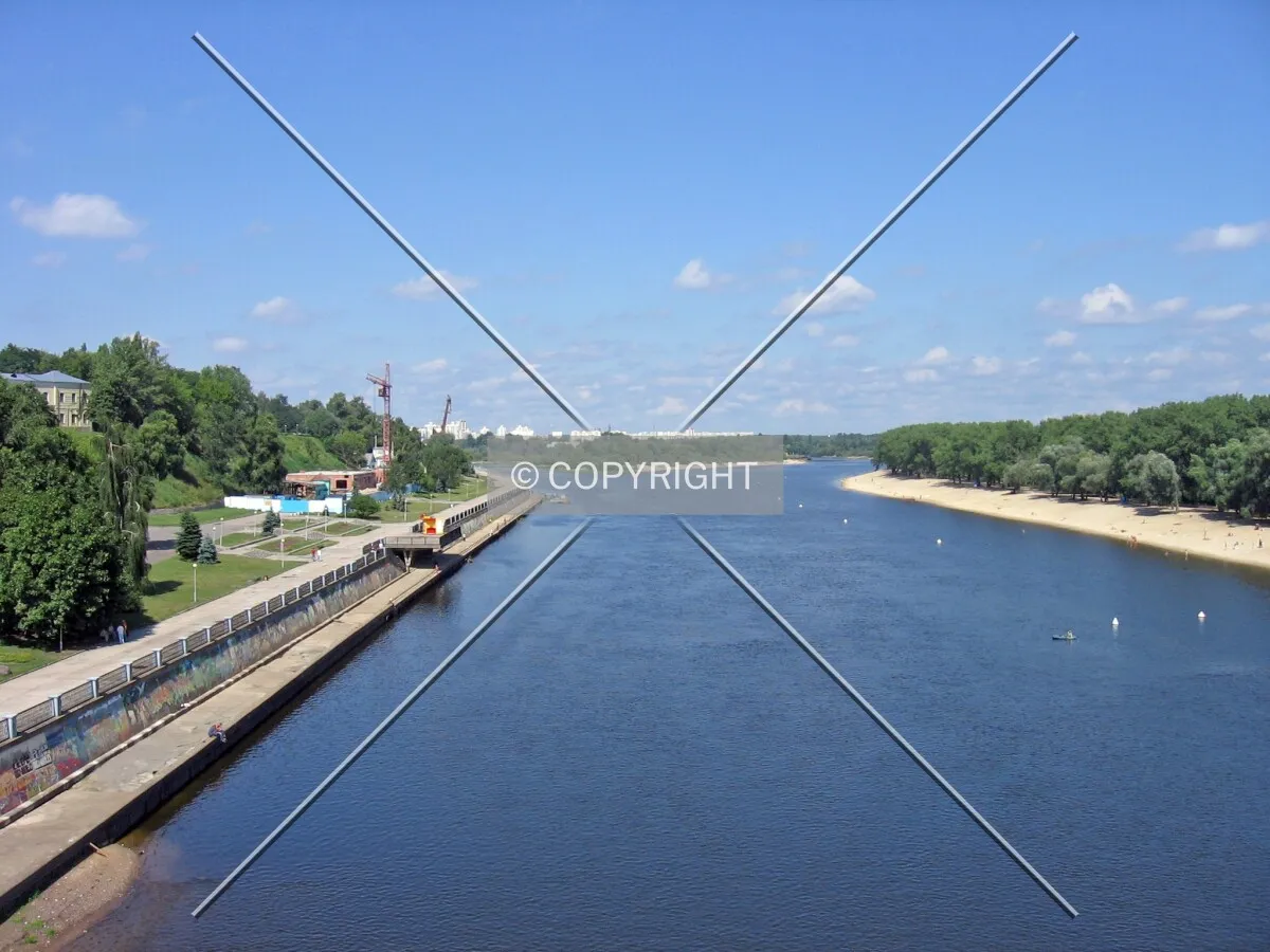 View along Sozh River