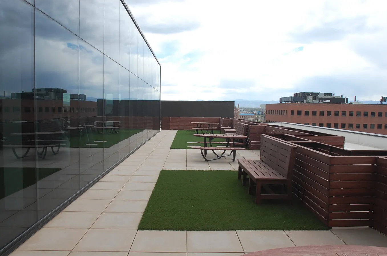 View of the sundeck