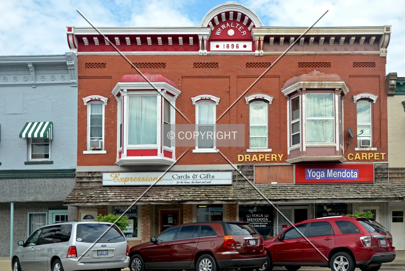 Main facade viewed from Across Illinois Avenue; July 9, 2013.