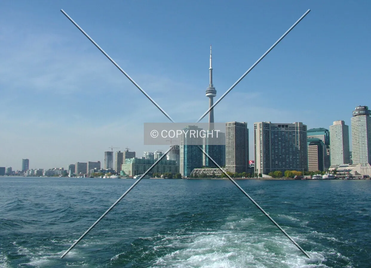 As seen from the Toronto Island ferry