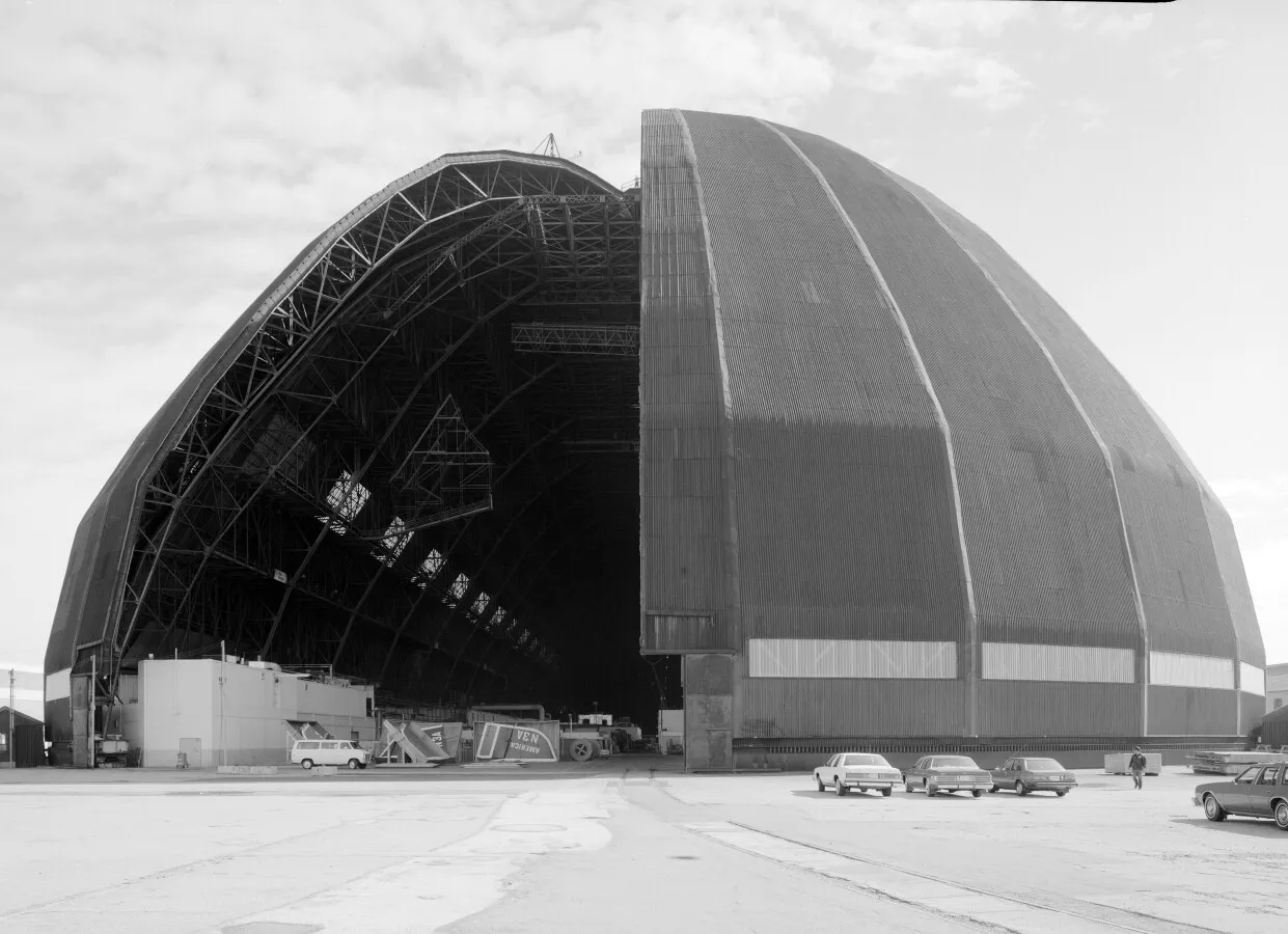 Vintage view from the southwest