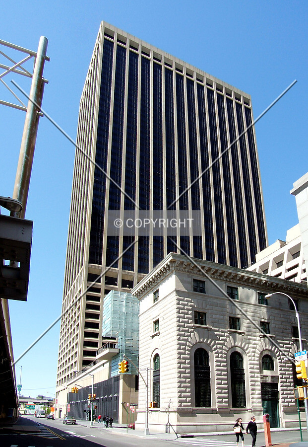 View from the northeast along South Street