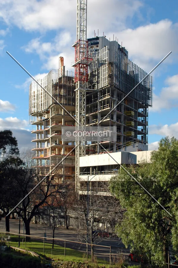 As seen from Wellington Parade