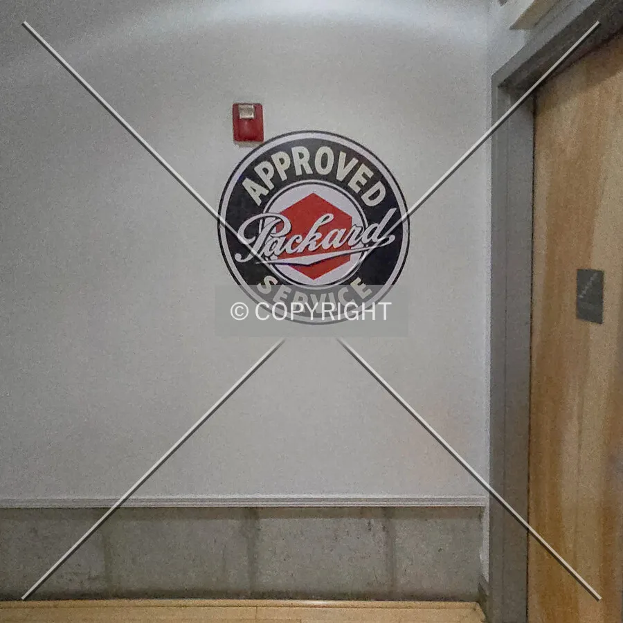 Interior sign; May 11, 2024