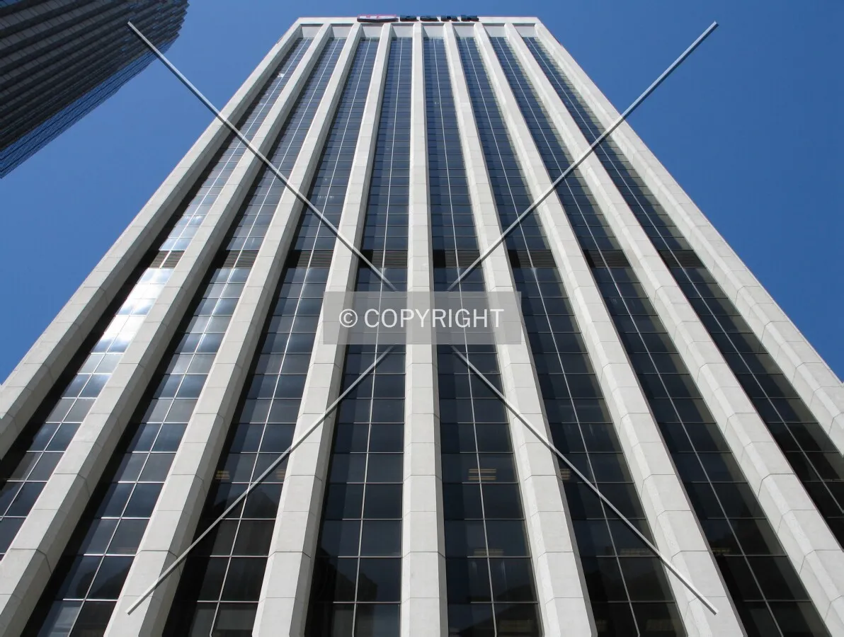 Looking up from the southwest