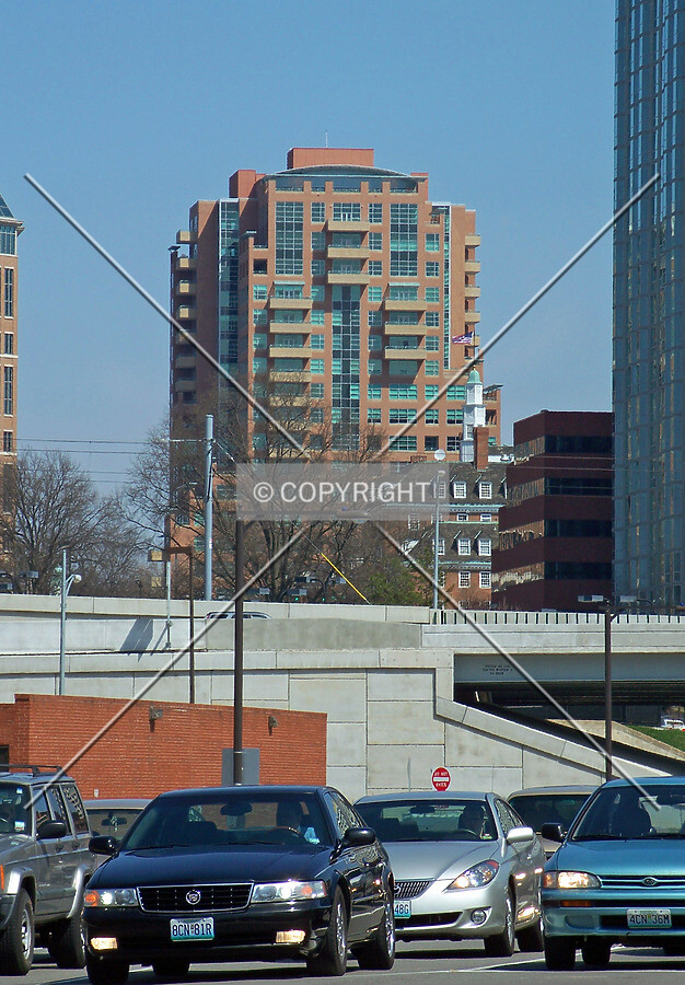 Distant view from the south