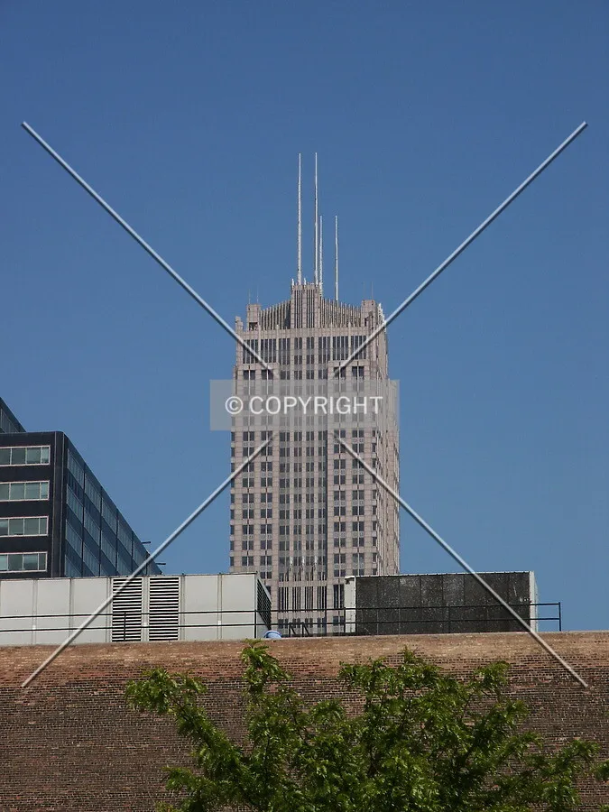 Top of the building