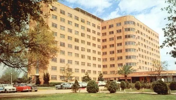 Vintage view from the southeast