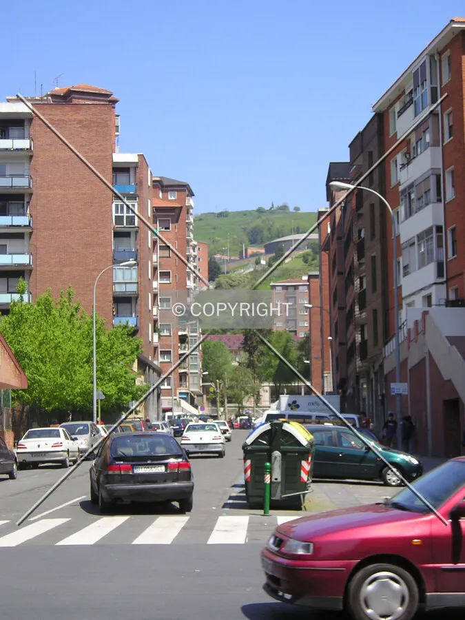 View towards the east