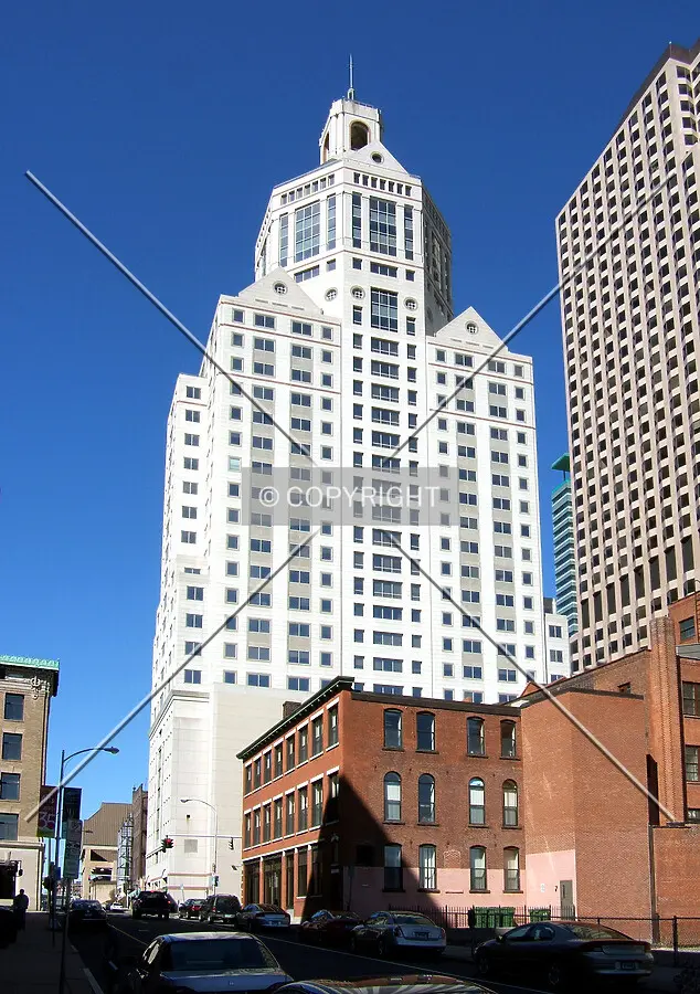 View from the southwest along Ann Street
