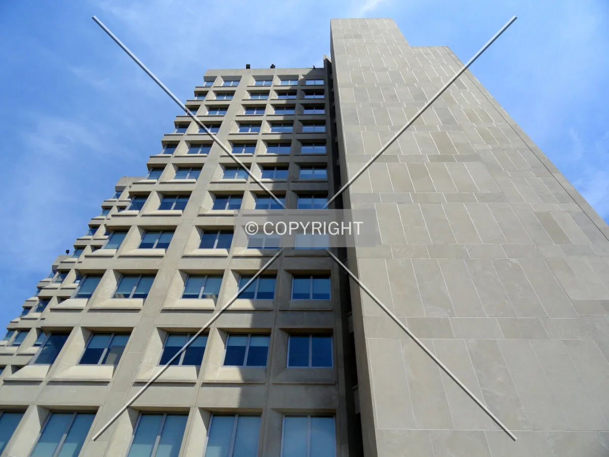Looking up the western side