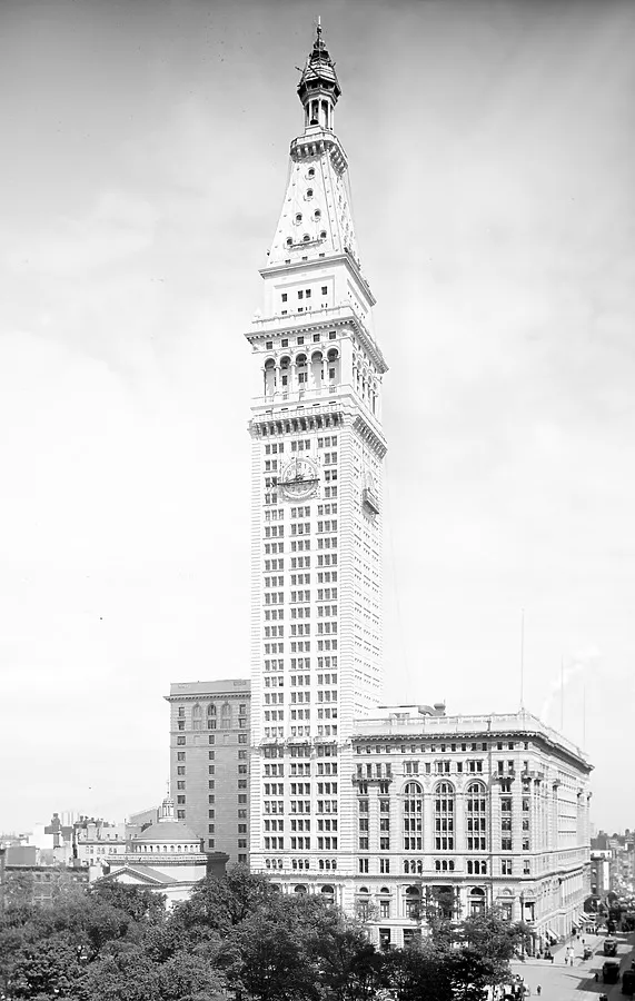 Vintage view from the west