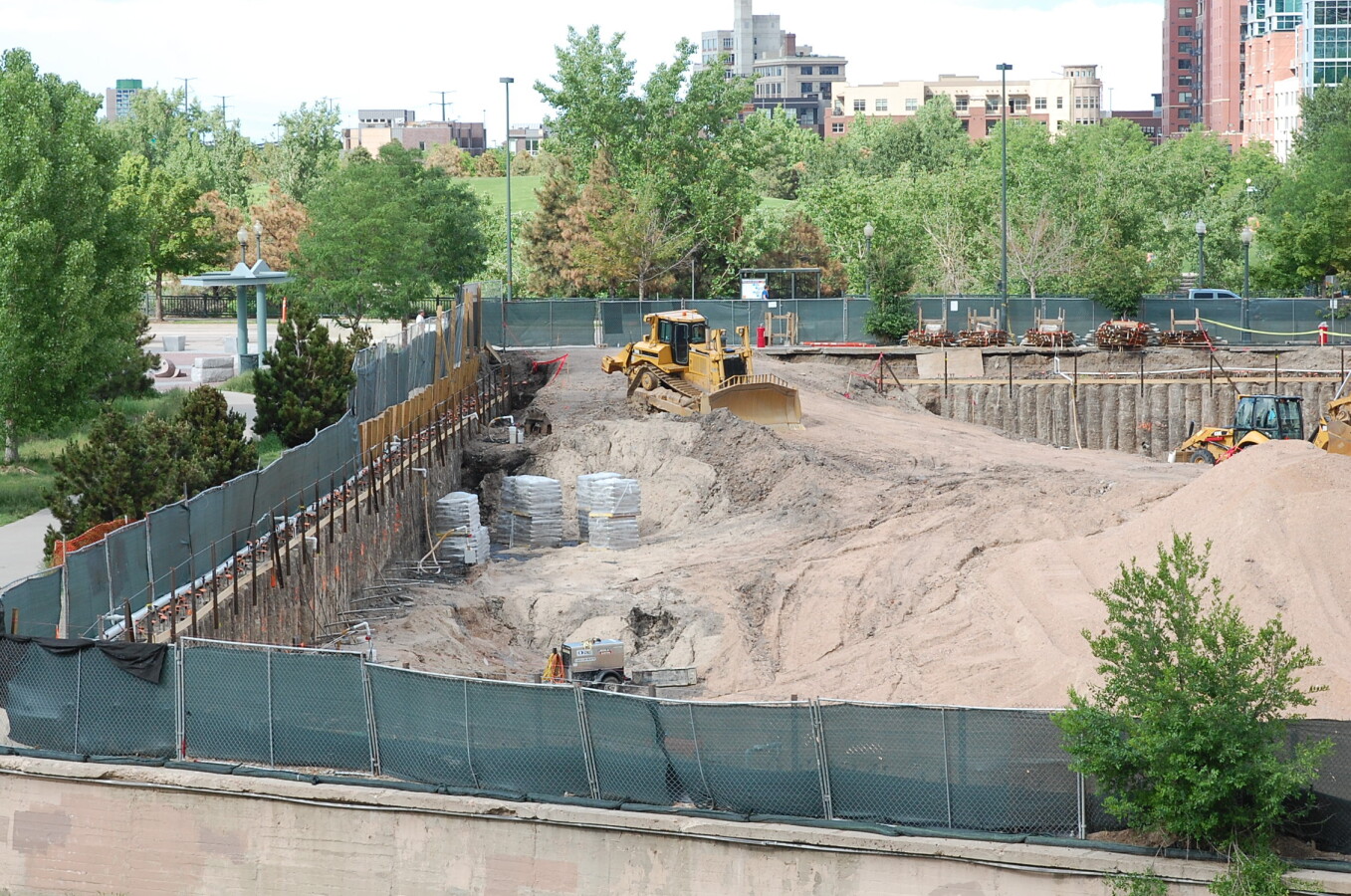 View to the northeast