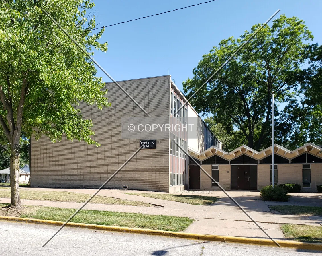 View from the northwest; July 20, 2019