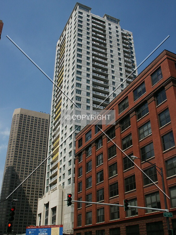 Looking north on Jefferson