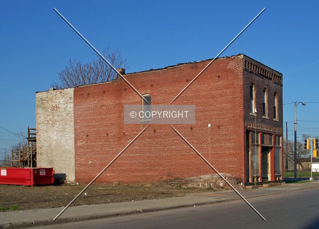 View from the east; April 7, 2008