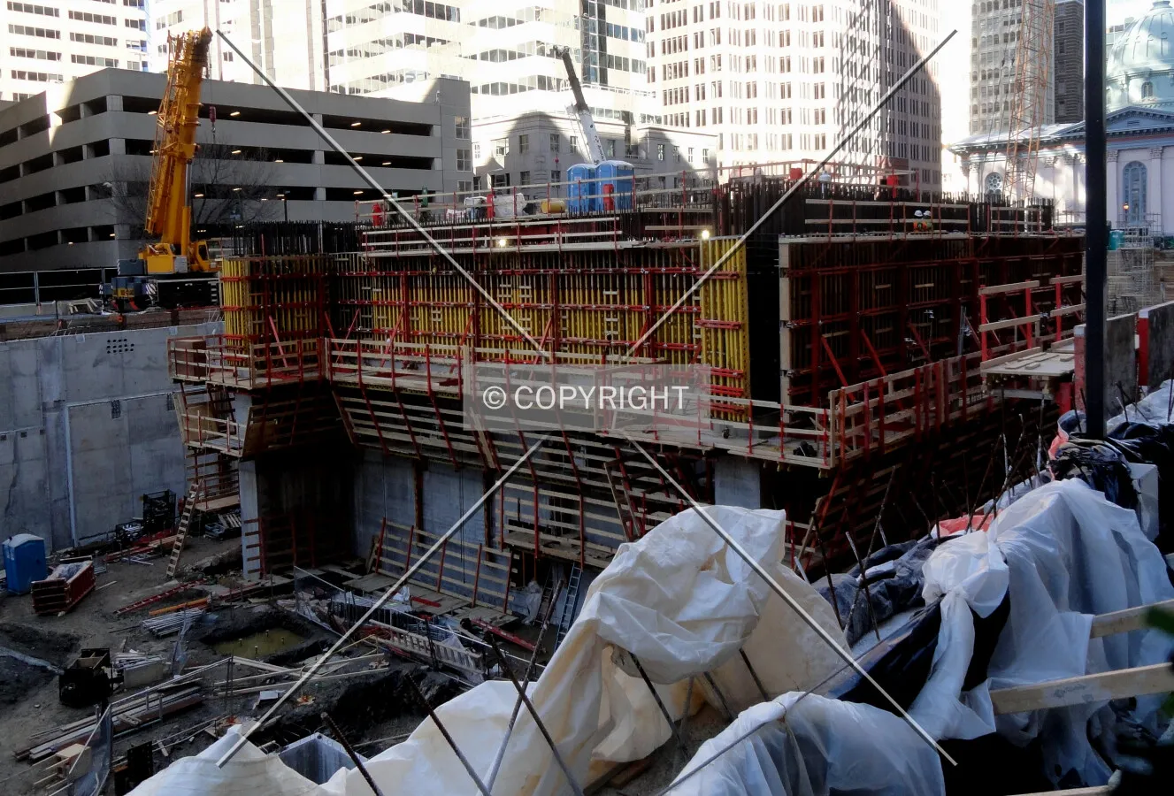 From North 19th Street to the southwest
