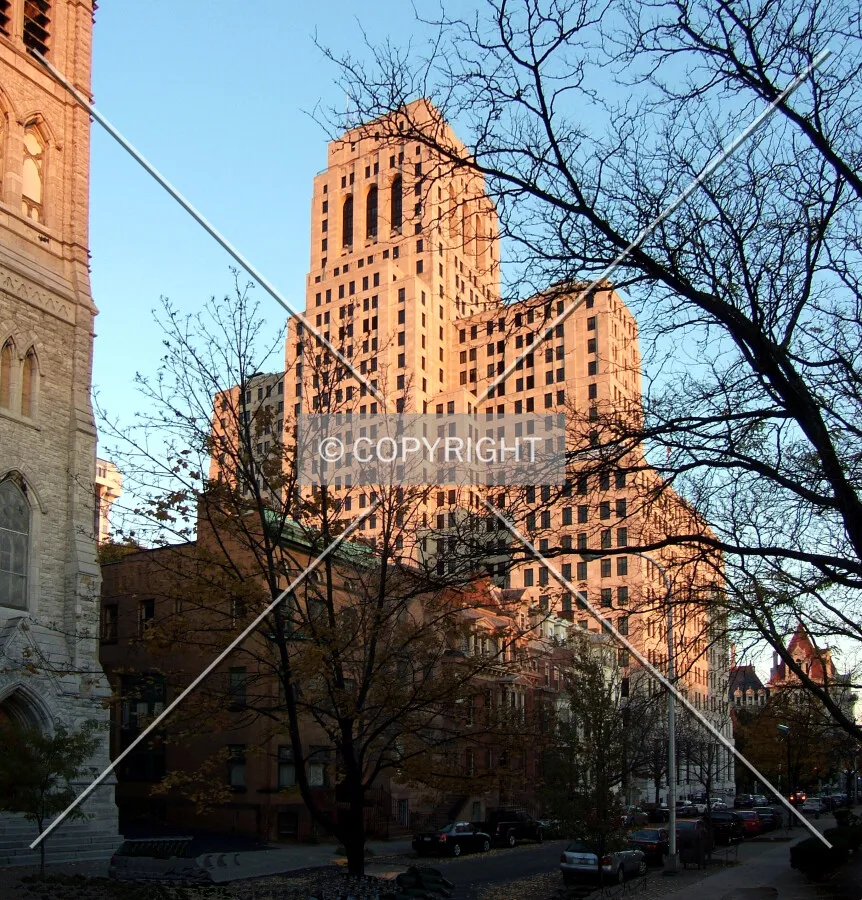 View from the northwest on State Street