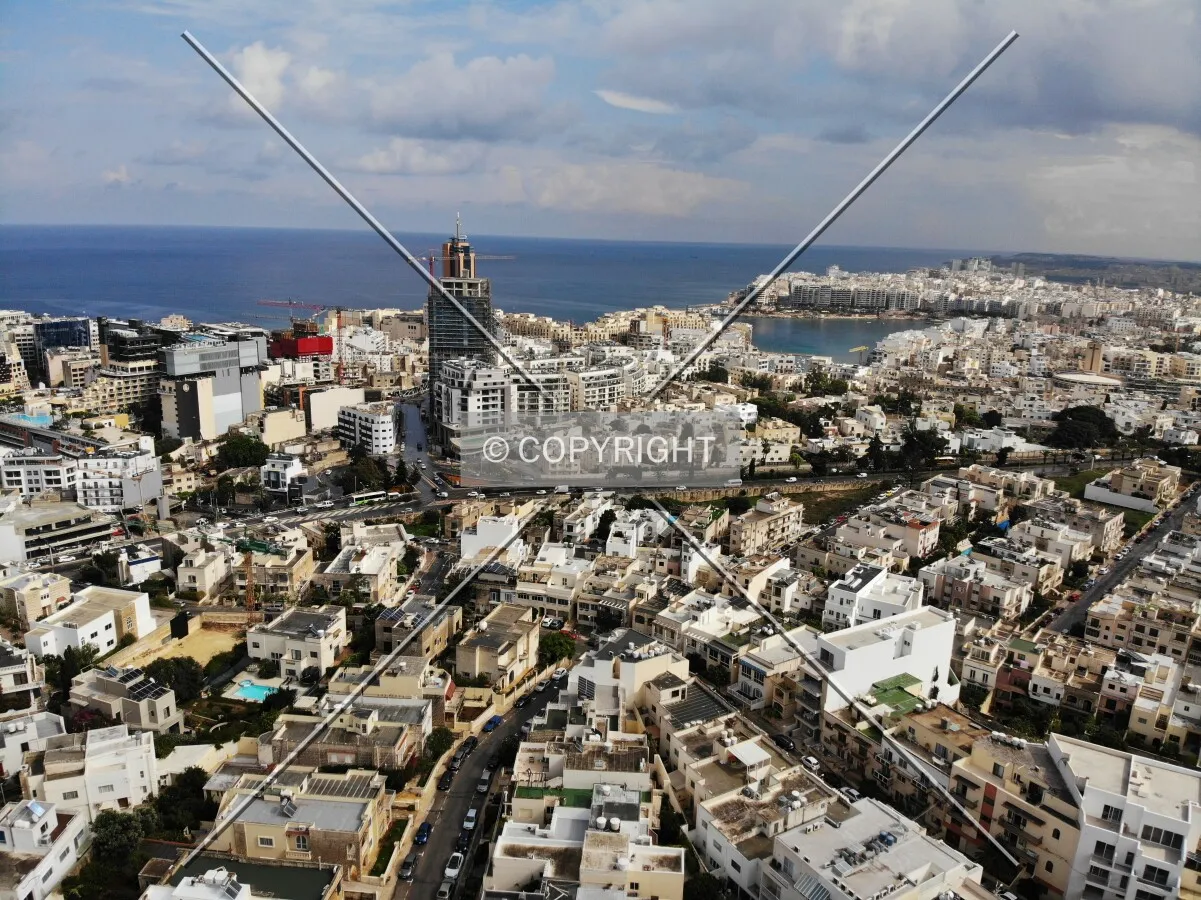 Malta from the air