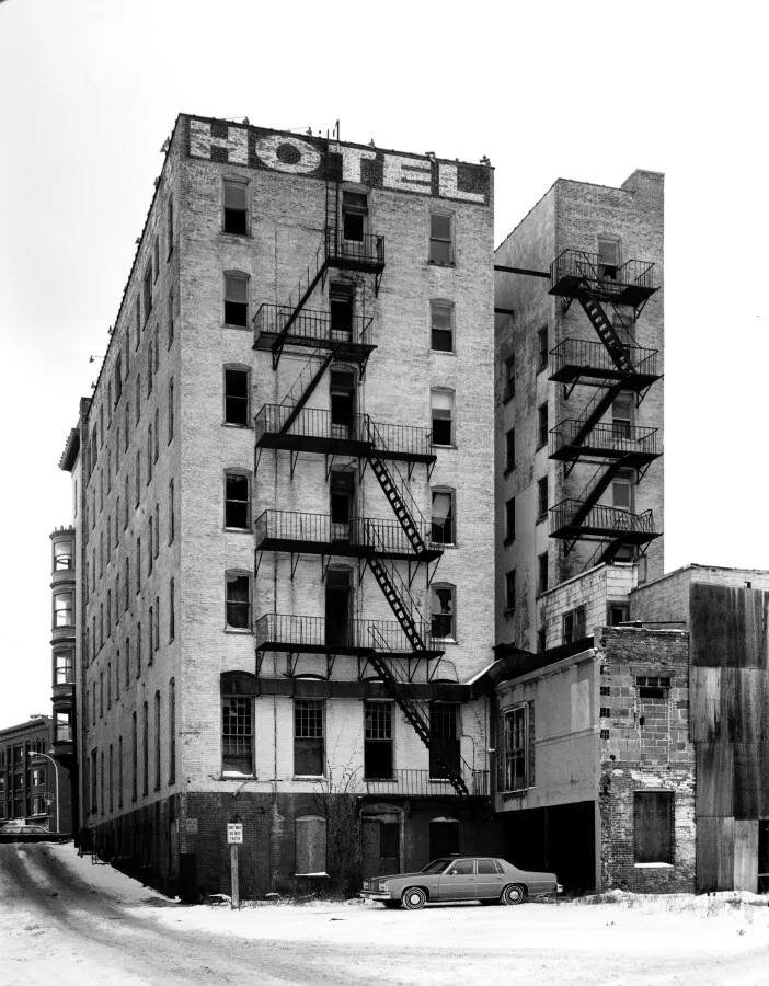 View from the southeast along Franklin Street