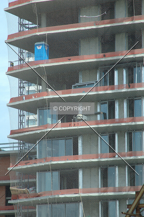 Facade work status