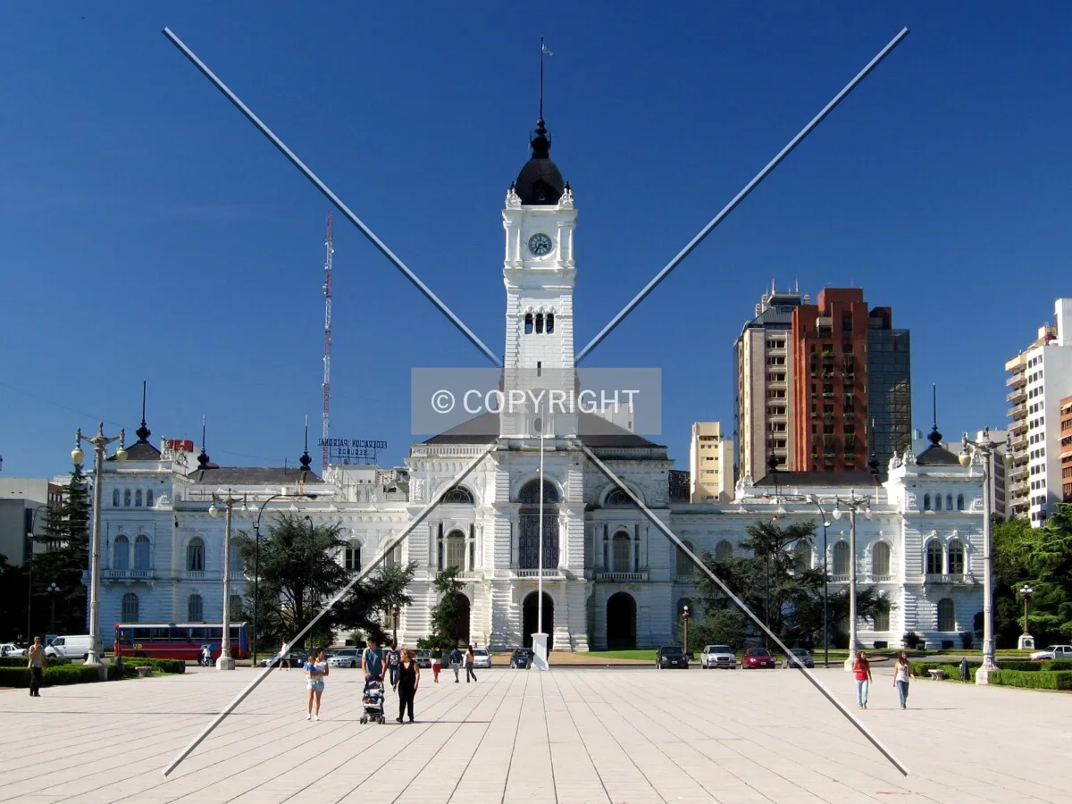 View from Plaza Moreno