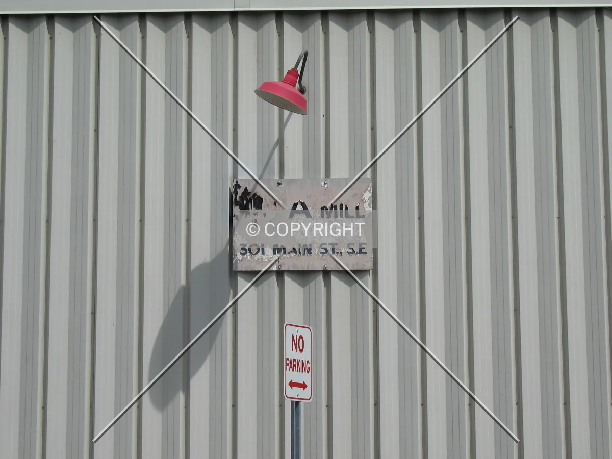 Address sign
