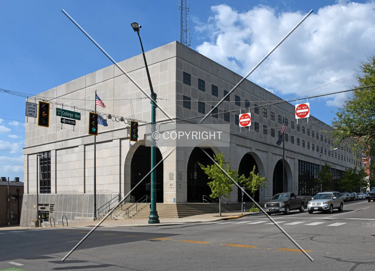 View from the southeast