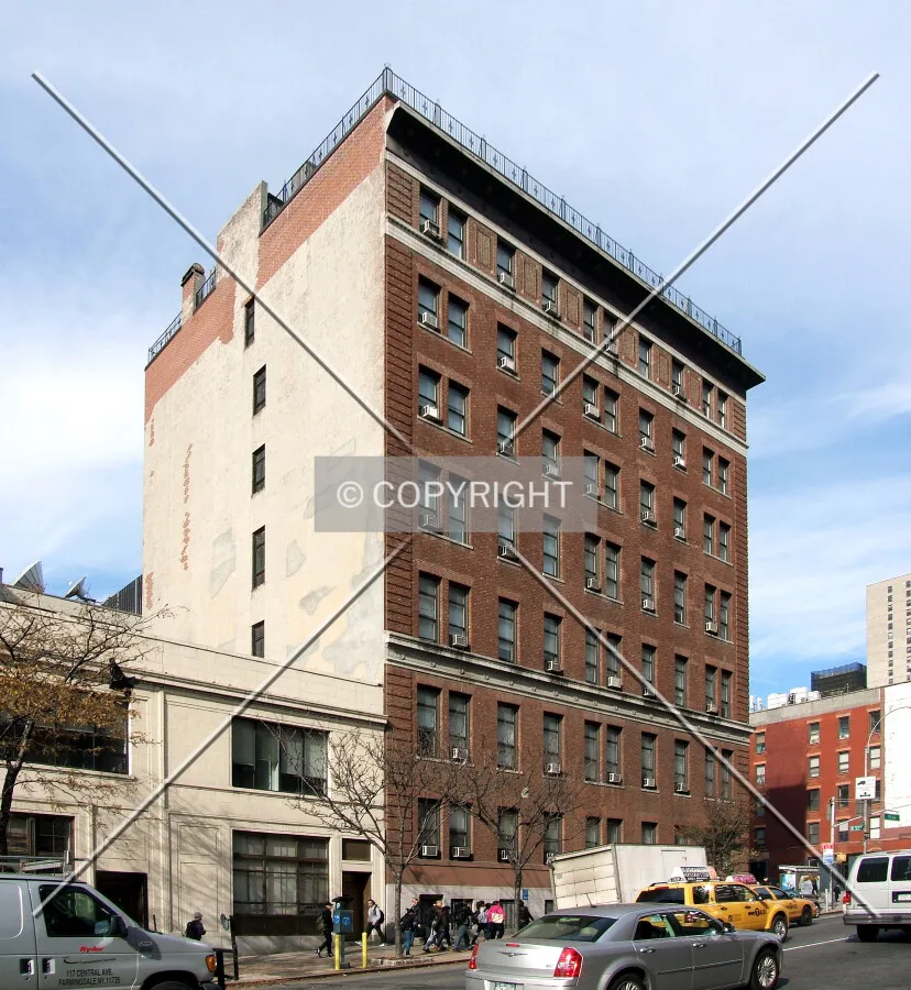 View from the southeast at 10th Avenue and 57th Street