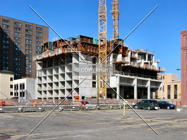 View to the northwest from 2nd Street South