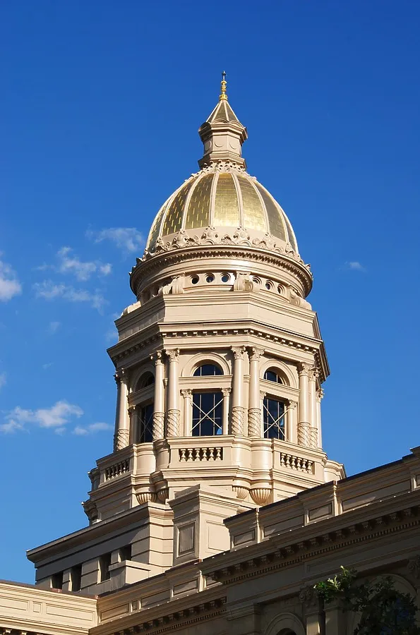 View of the dome from the west