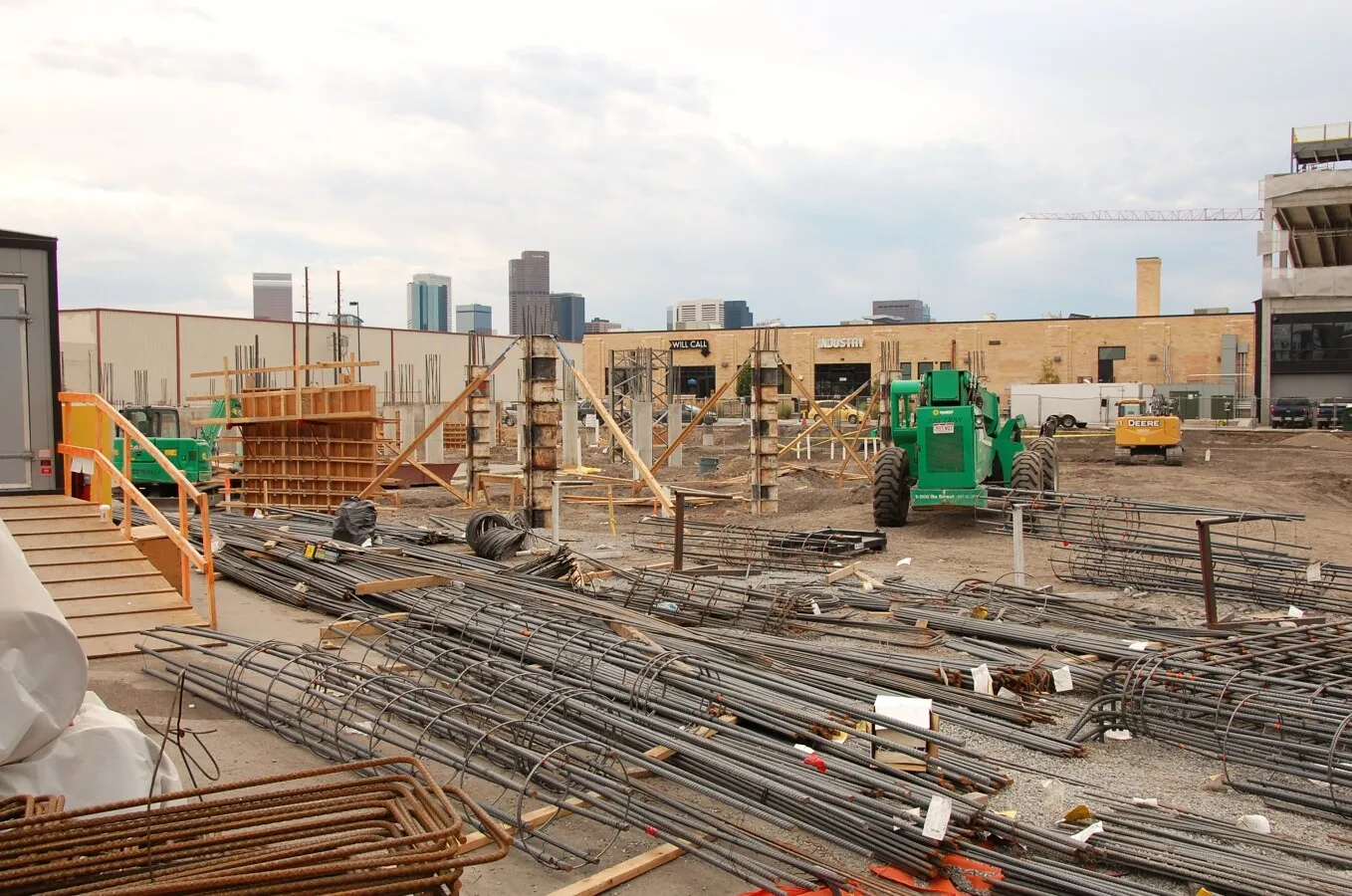View from the north