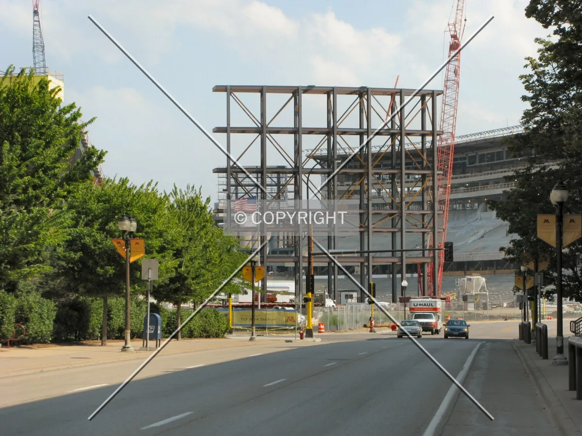 View to the east along 4th Street SE