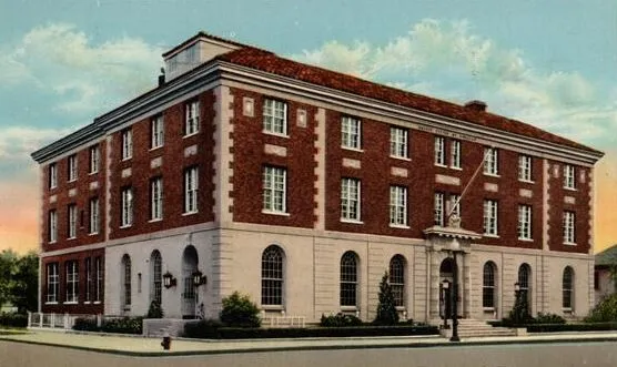Vintage view from the northwest