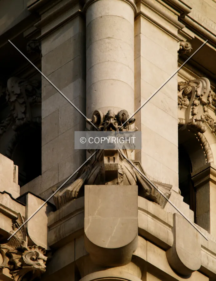 Detail in main facade
