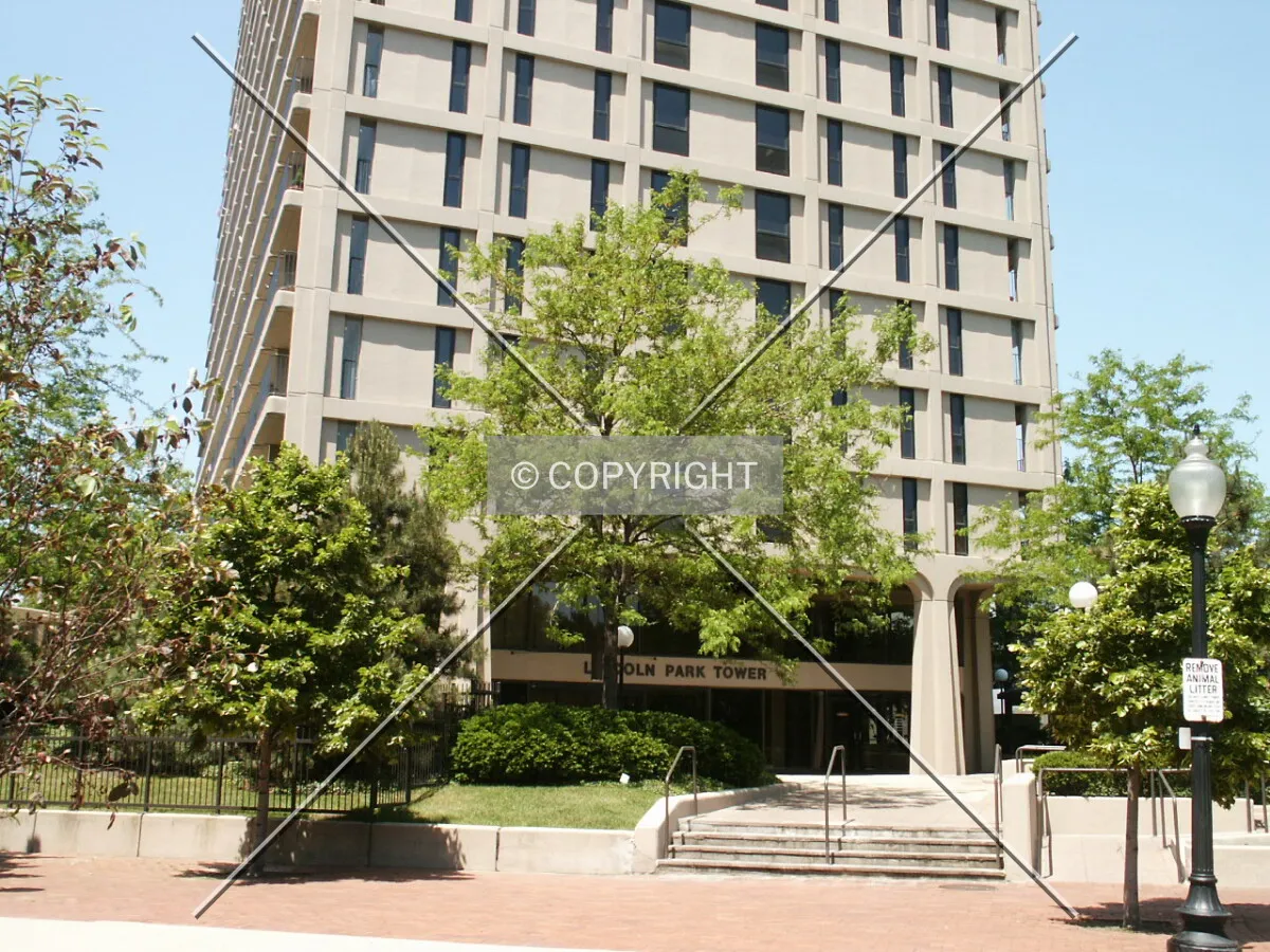 Entrance and lower floors from the east