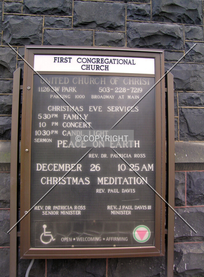 Building sign