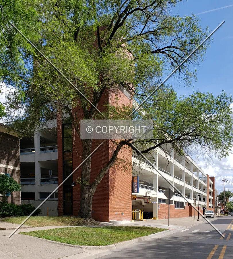Northwest view; August 10, 2019