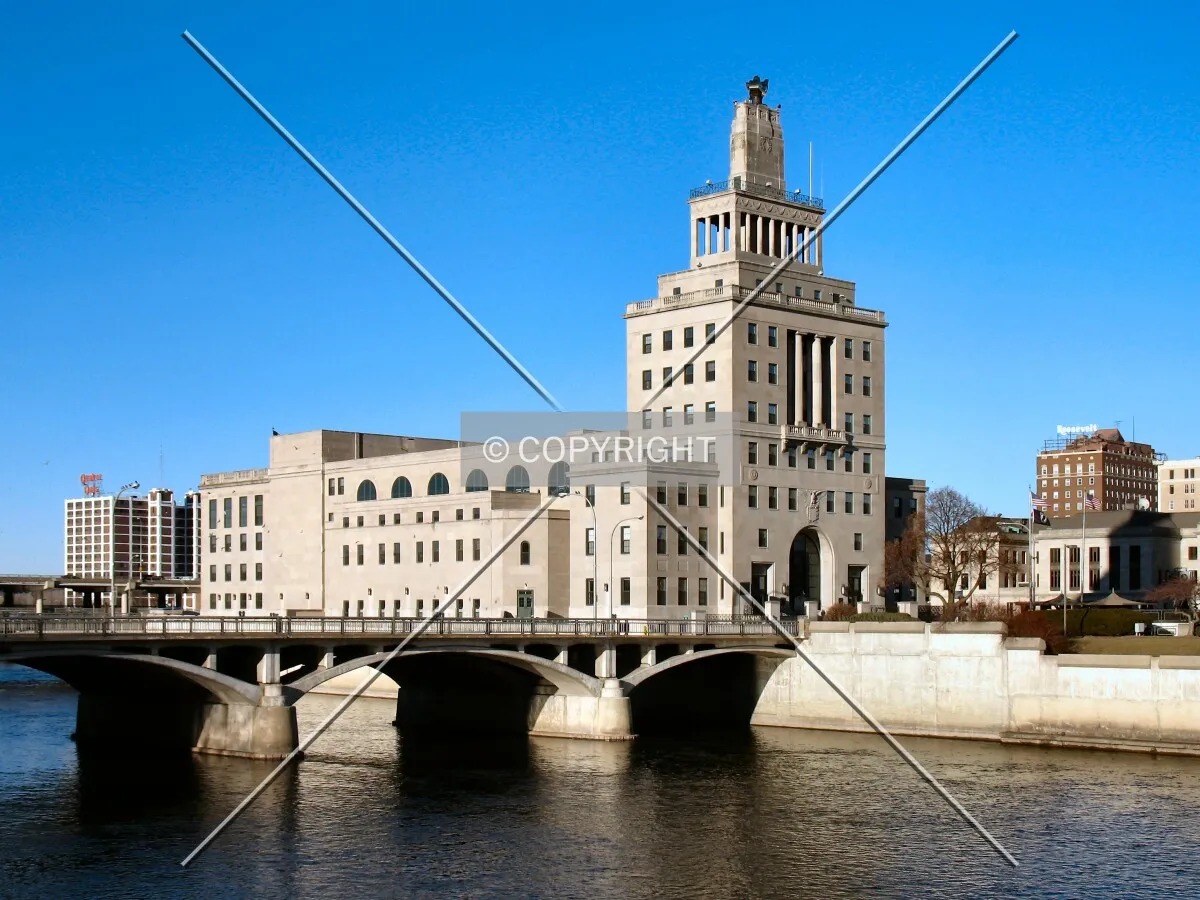 View to the north across the Cedar River to Municipal Island